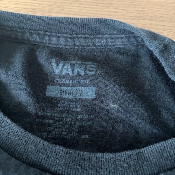 Vans Classic Fit Black T-Shirt - Picture 5 of 5
